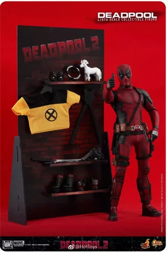 Hot Toys Deadpool 2 MMS490 1/6 Action Figure 2.0 Ver. Model Toy IN STOCK New 