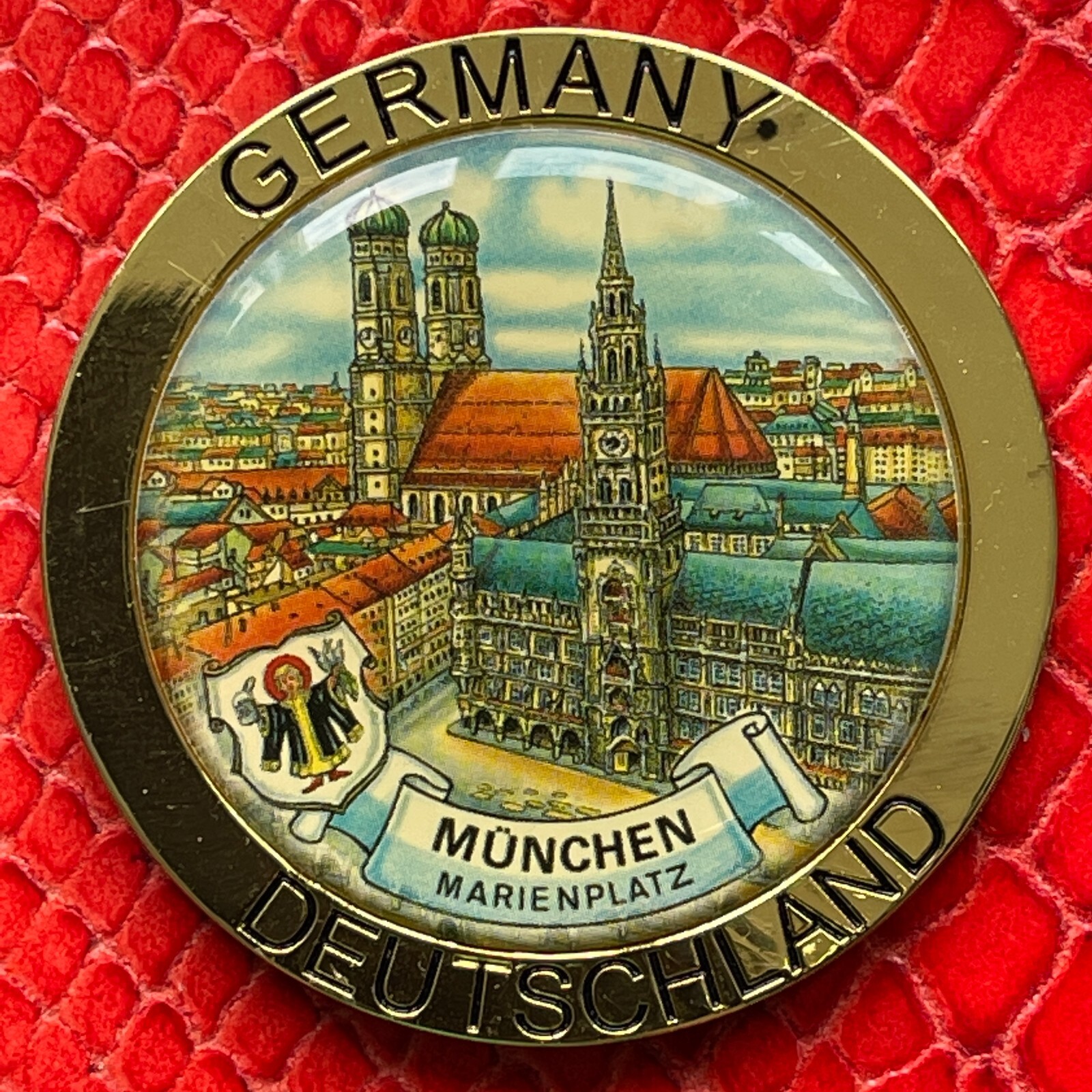 Munich Germany Beer Mug 3D Fridge Magnet - Resin Souvenir Gift & Kitchen Decor
