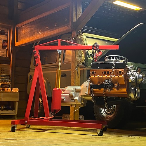 Motore Gru Gancio Sollevatore Elettrico Jack per 1/8 1/10 RC Auto Garage - Photo 5/23