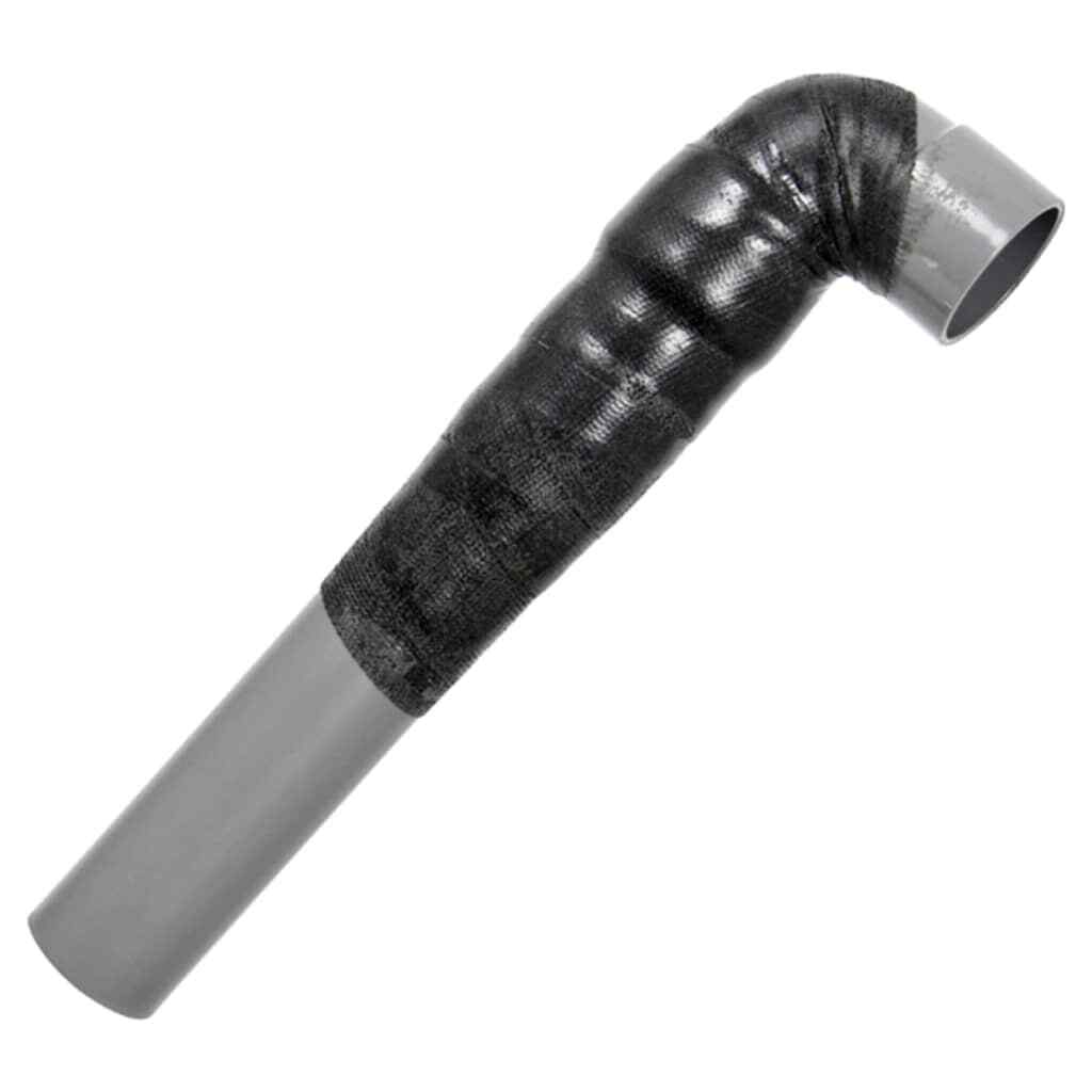 Power Repair Exhaust Repair Tape 200x5 cm Grey Hardware Adhesive Set