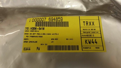 (1 PC) HDSM-541W AVAGO DISPLAY 7SEG 0.56" DBL WHITE 10-SMD ROHS - Picture 11 of 11