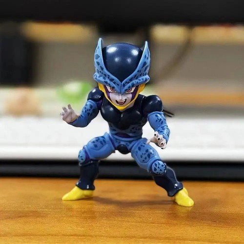 Action Figure Dragon Ball Z Cell Jr Vs Omnibus S 10cm STATUA DA COLLEZIONE Anime - Foto 6 di 6