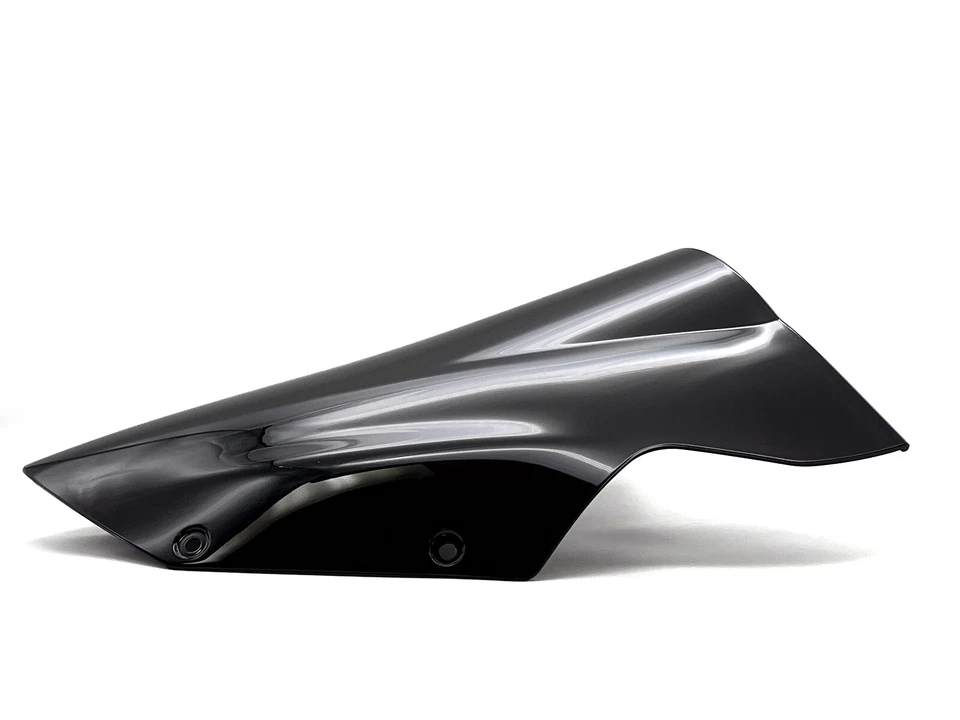 ABS Black Double Bubble Windscreen Windshield for 2009-2011 Kawasaki Ninja 650 R - Изображение 4 из 4