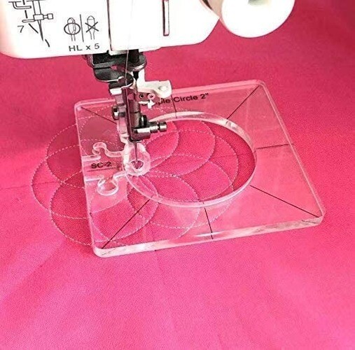 New Ruler Template Sampler Set RL06 with 1pcs Ruler Foot eBay