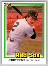 1981 Donruss - #215 Jerry Remy