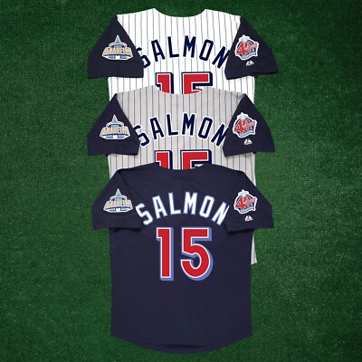 Tim Salmon 2000 Anaheim Angels Men's Home/Road/Alt Jersey w/ 40th Patch 