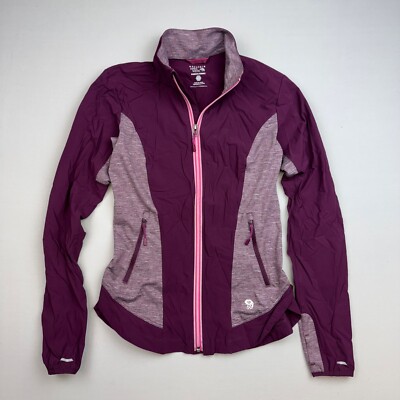 Mountain Hardwear Mighty Power Hybrid Jacket Womens Small Full Zip Softshell