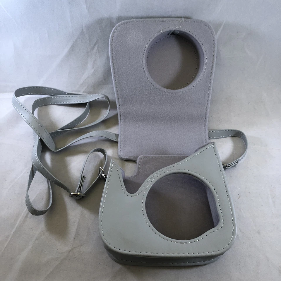 FUJI Instax Mini 9 Camera Case Groovy Case Smokey White Gray - Image 3 of 4
