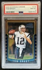 2000 Bowman Chrome Tom Brady Rookie RC #236 Patriots PSA 8