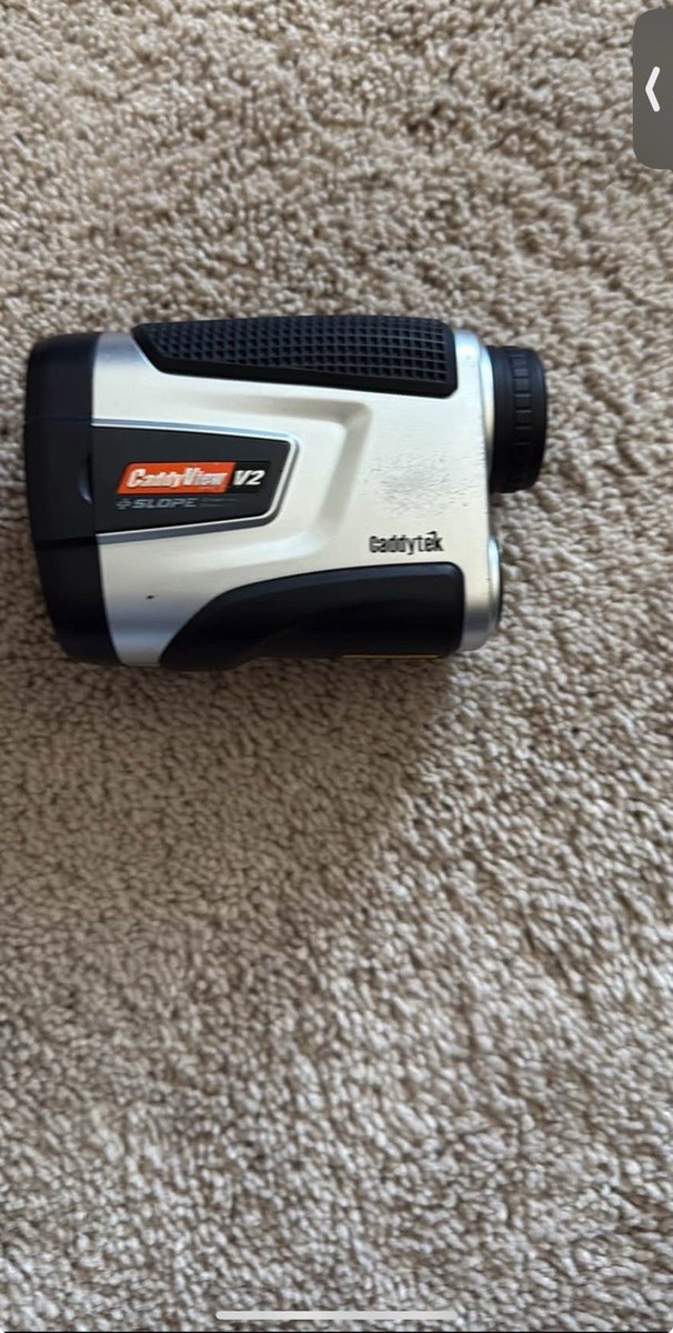 極美品　Caddytek CaddyView V2 SLOPE CaddyTek Golf Laser Rangefinder with Pin Seeking and Slope