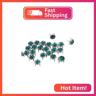 5mm Emerald CH18 Bedazzler Refills Rhinestones Preset Gemagic Studs Nailheads in