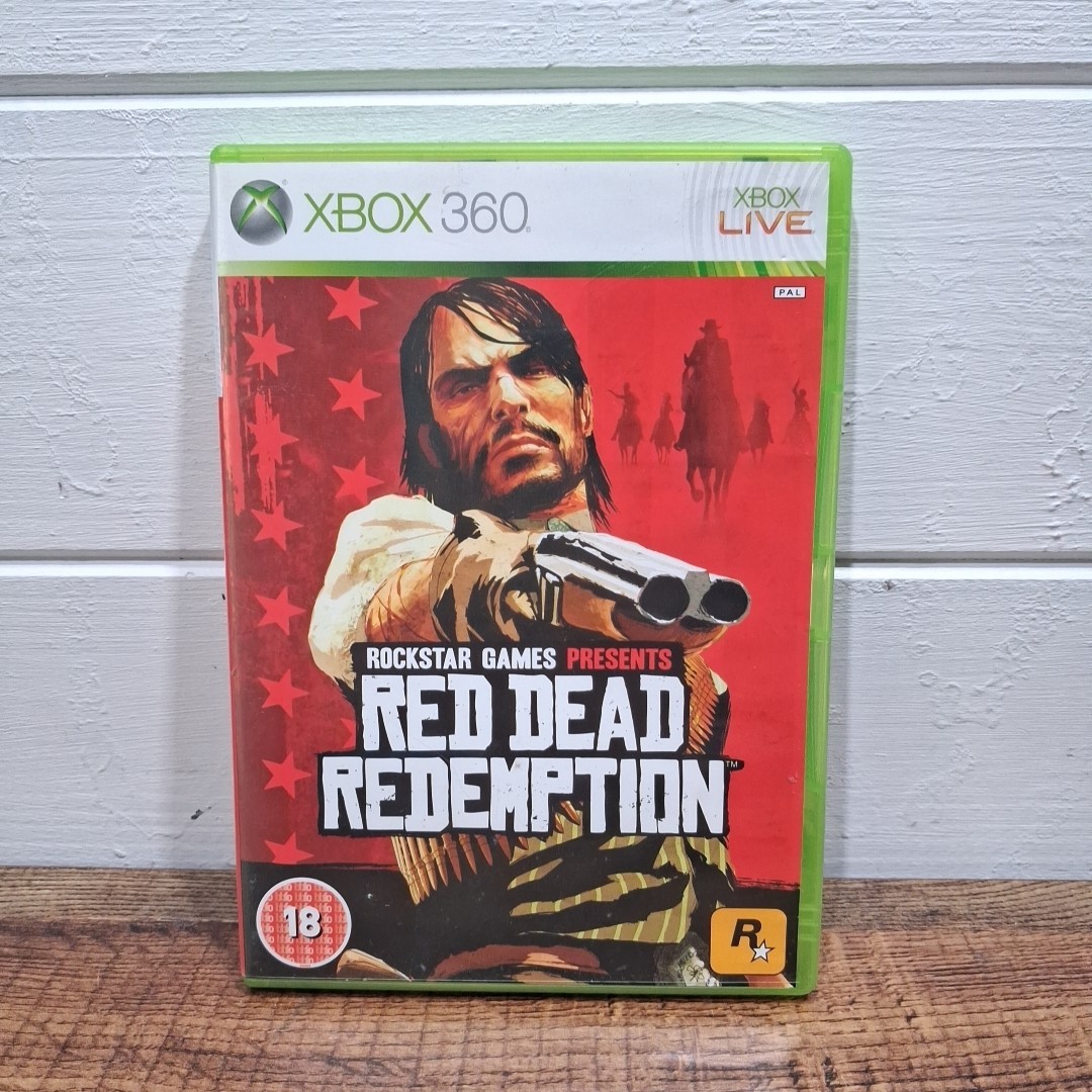 Red Dead Redemption Microsoft Xbox 360 Game - Complete With Map