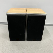 Denon SC-M5K Mission Bookshelf Speakers Pair Made in England Tested