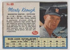 1962 Post Marty Keough #69 n8a