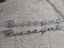 1950s 1958 Chevrolet Parts Biscayne Emblems Badges Trim Original Oem Vintage