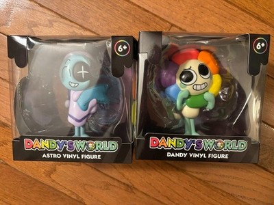 Dandy's World Dandy & Astro Vinyl Figures NIB