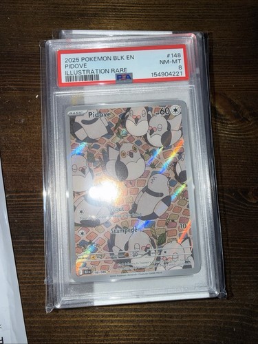 Pidove graded PSA 8 for sale on eBay