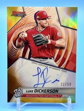 2025 Bowman's Best - Luke Dickerson #B25-LDI True Gold Refractor Autograph /50
