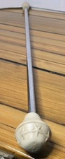 Vintage 26" Star Line Twirling Baton Chrome Majorette Marching Band Star Pattern