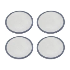 HFS(R) 4 PC 6'' Tri Clamp Screen Gasket Viton w/ Stainless Screen 100 Mesh150 μm