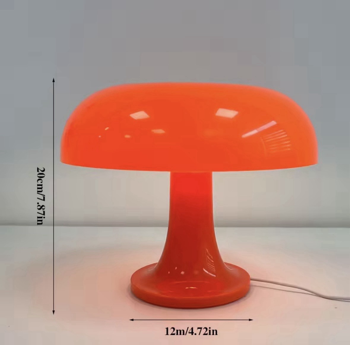 Lampe champignon LED tactile à intensité variable sans fil rechargeable