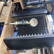 Rockville RCM02 Pro Studio Recording Condenser Microphone Mic Shock Mount Shield