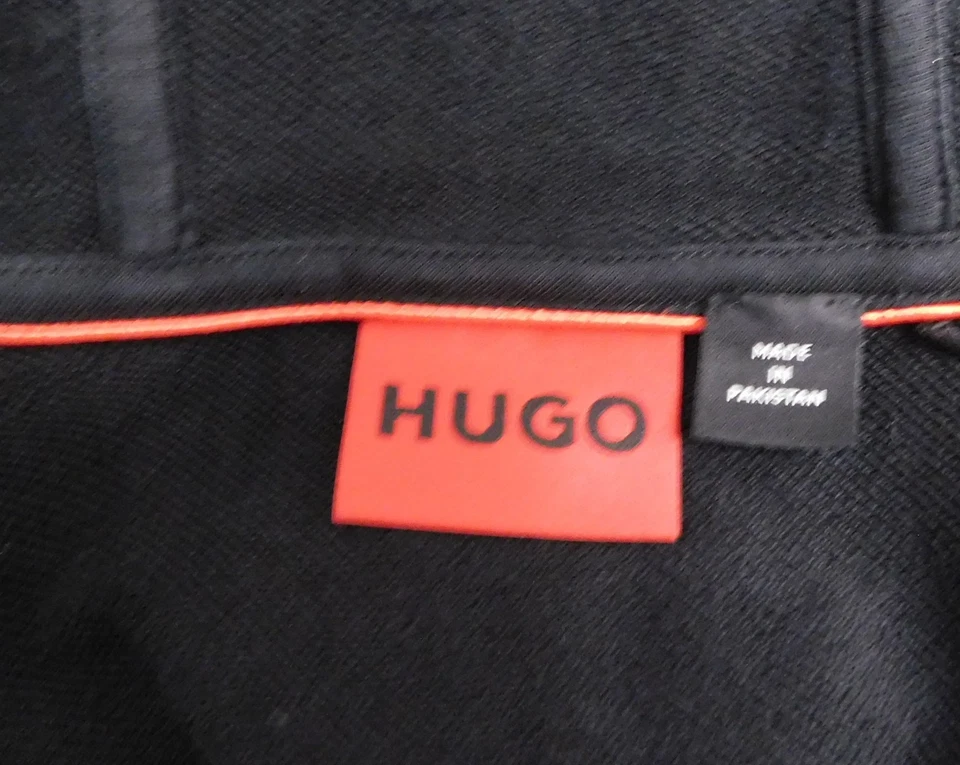 Hugo Boss Hombres Dopple 212 Cremallera Completa 100% Algodón Sudadera con Capucha Talla XL Foto 4 de 4