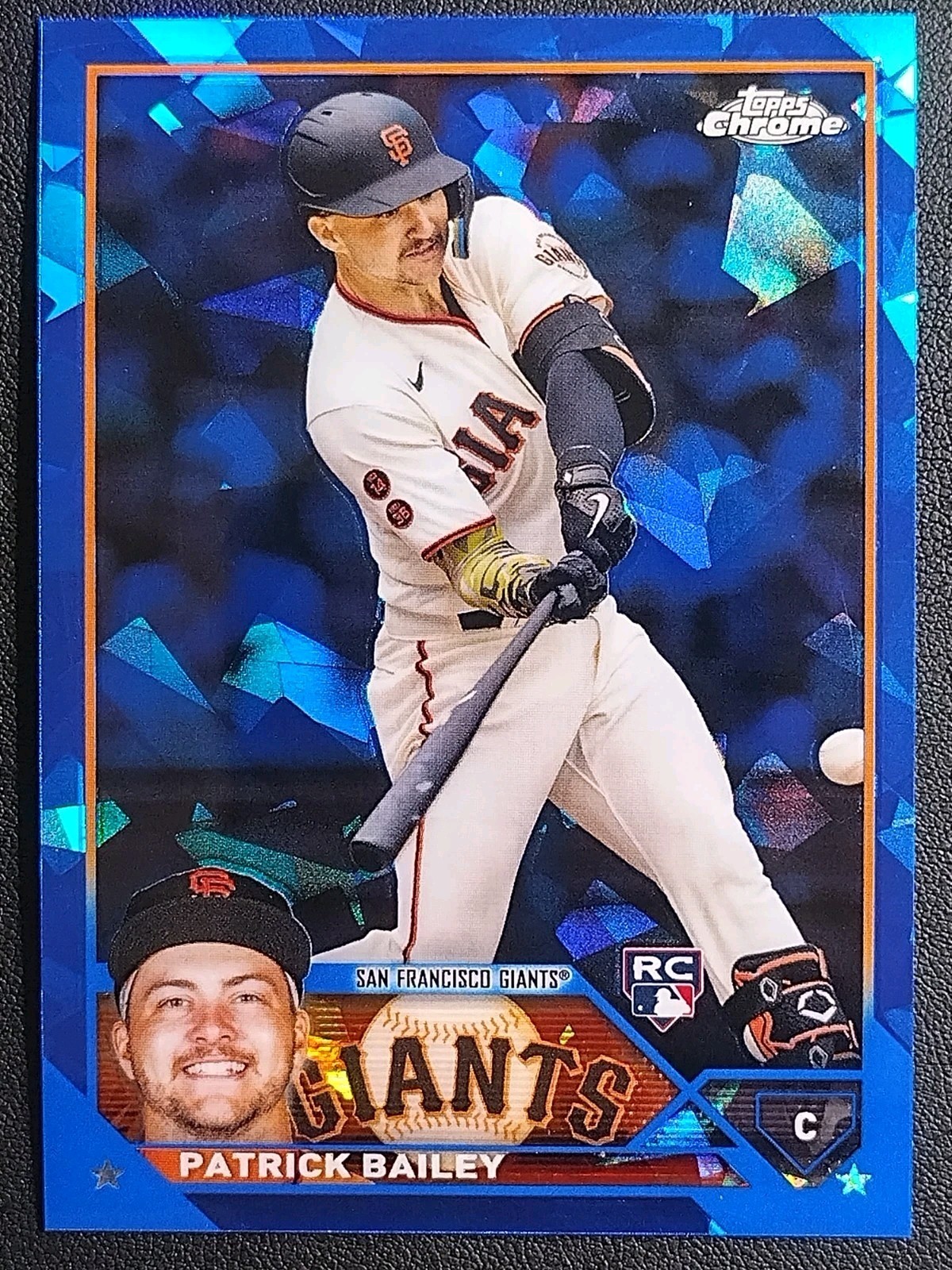 2023 Topps Chrome Update Sapphire PATRICK BAILEY RC San Francisco Giants