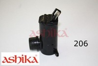 Ashika 156-02-206 Waschwasserpumpe FüR Scheibenreinigung Wischwasserpumpe