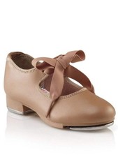 New Closeout Tap Shoes Capezio N625C Caramel Size 8 Toddler NO BOX