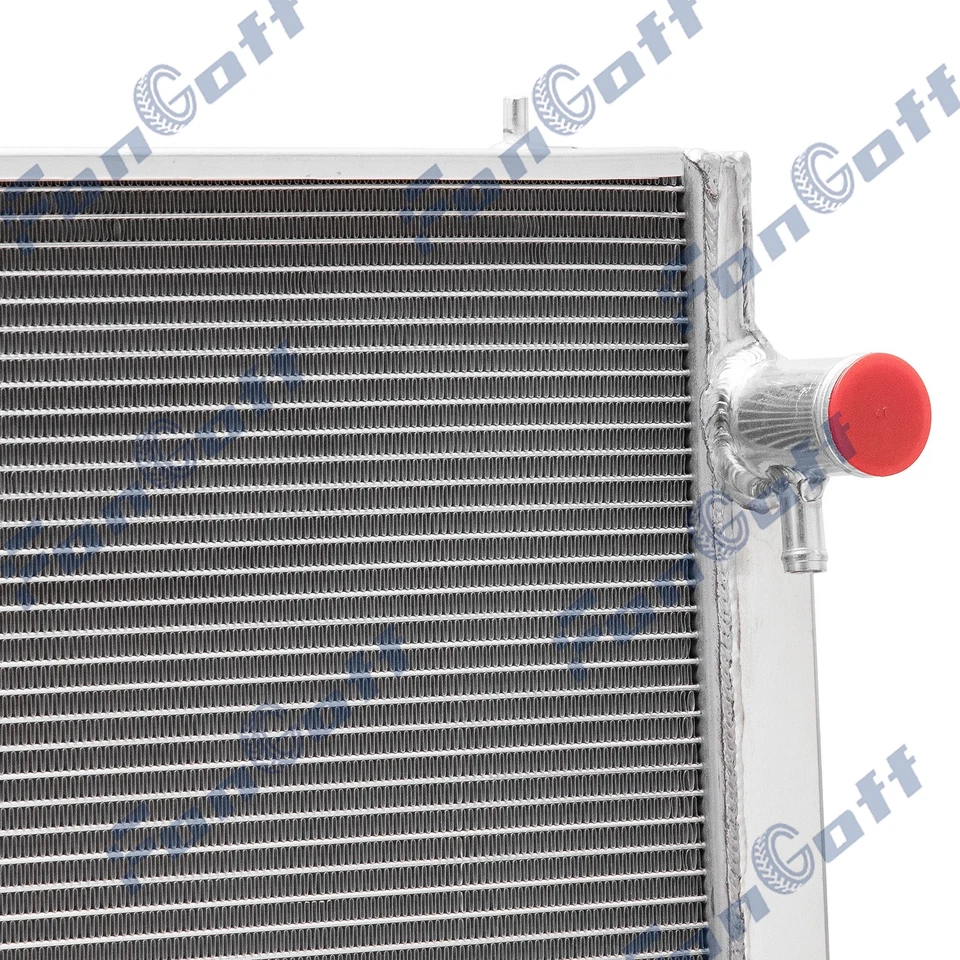 4 Rows Aluminum Radiator For 1976-1996 Jaguar XJS XJ12 5.3L 6.0L V12 AT 1987 NEW - Image 4 of 4