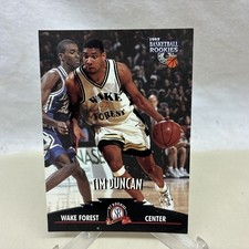 1997 97 Score Board Rookies Tim Duncan Rookie Card #1, San Antonio Spurs, HOF. rookie card picture