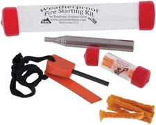 Epiphany Outdoor Gear Fire Starting Kit with Pocket Bellows - Waterproof,