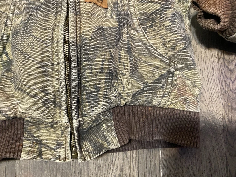 Vintage Y2K Carhartt Kids Real Tree Camo Jacket Winter Coat Size 6T - Image 2 of 4