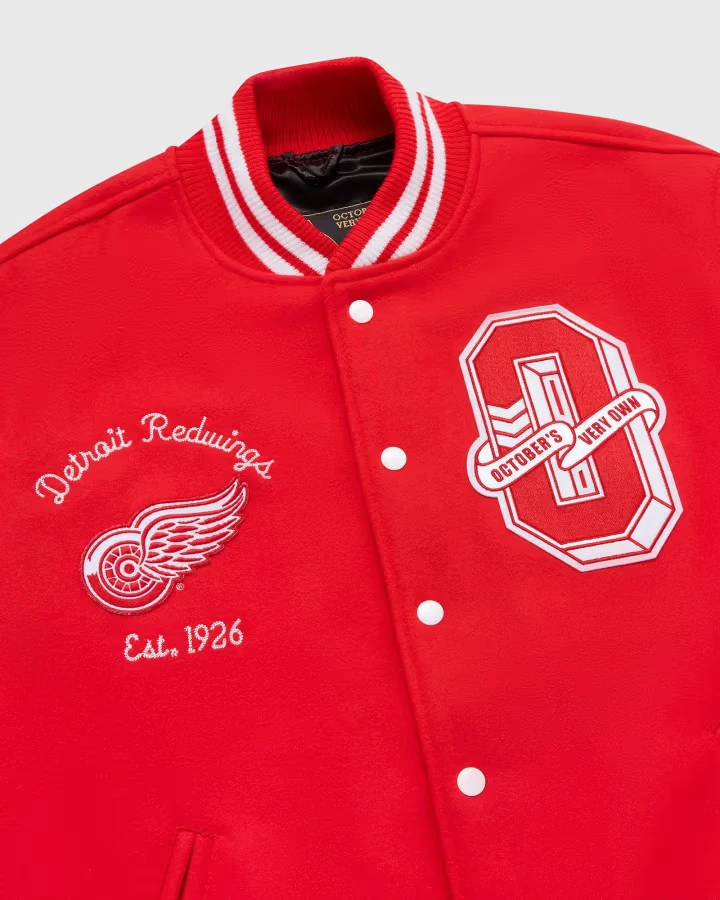 Detroit Red Wings Varsity Jacket