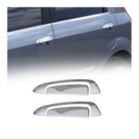 Chrom TüRgriff Blende FüR Fiat Grande Punto 2005-2009 2TüR Edelstahl 4Tlg