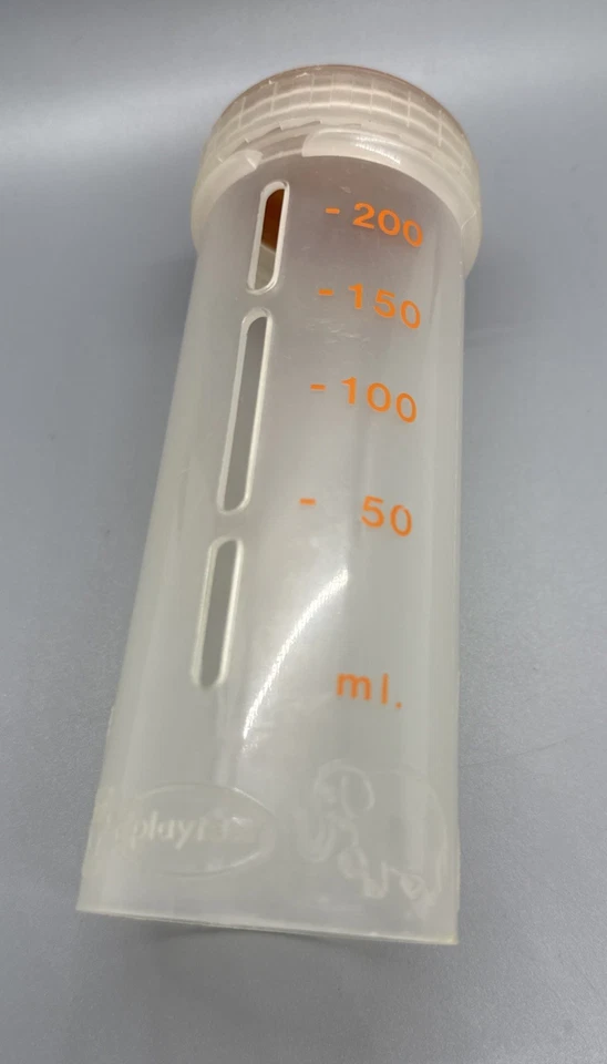 Vintage PLAYTEX Drop-In ORIGINAL NURSER Bottle Holder 8 oz RARE FLAT TOP Nipple - Image 2 of 4