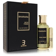 Bharara Niche Femme Eau de Parfum Spray + Refillable Travel Spray 3.4 oz for Wom