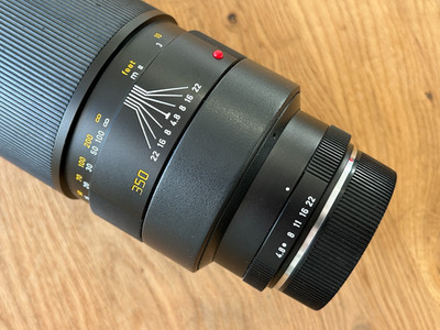 Leica Telyt R 4,8 350mm. Top