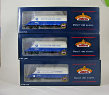 Bachmann OO Gauge 37-327B 90 Ton Bogie Hopper Wagons JGA Buxton Lime Rake Of 3