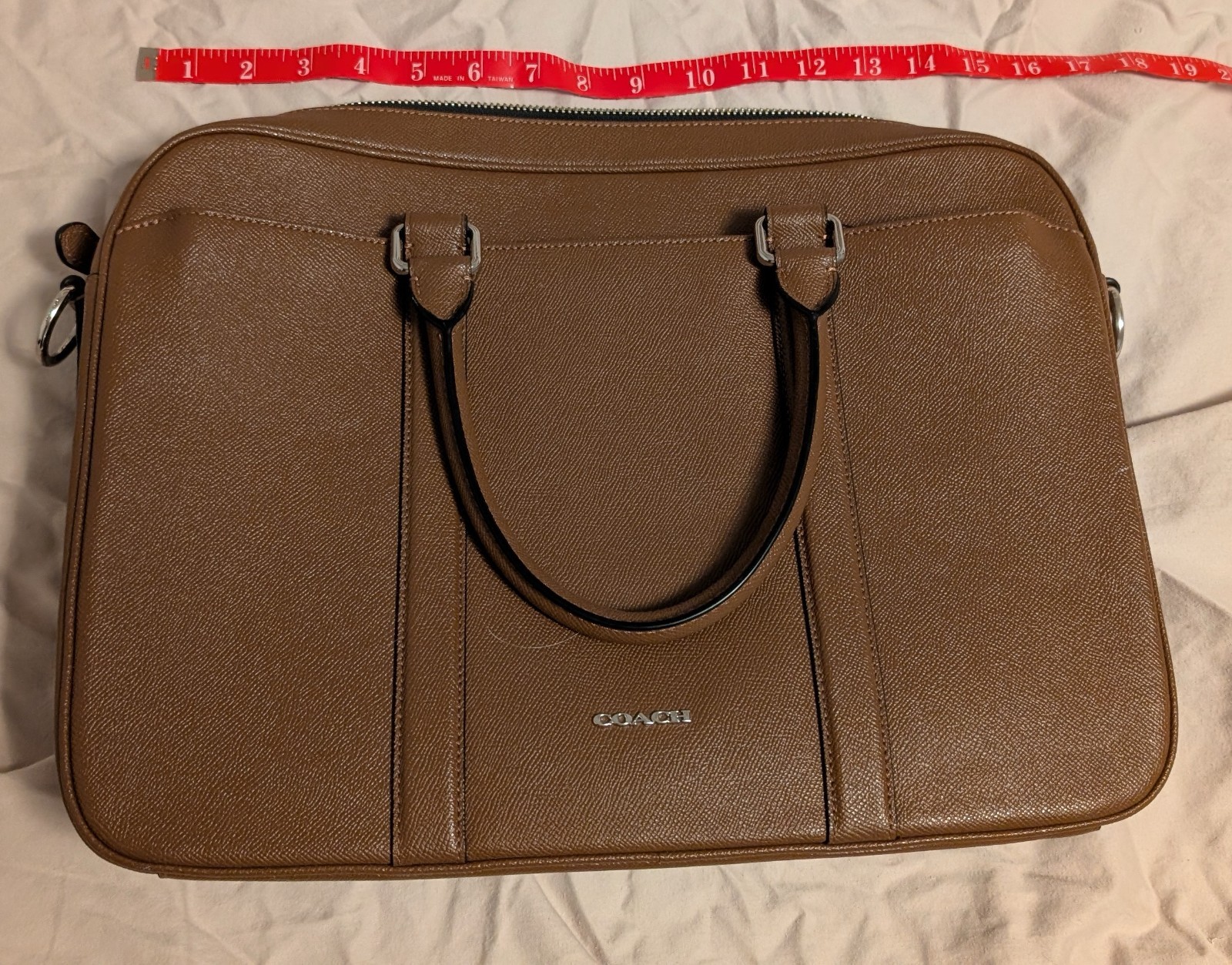 Coach Double Zip Metropolitan Briefcase / Shoulde… - image 2