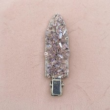 Advanced crystal traceless clip duckbill clip