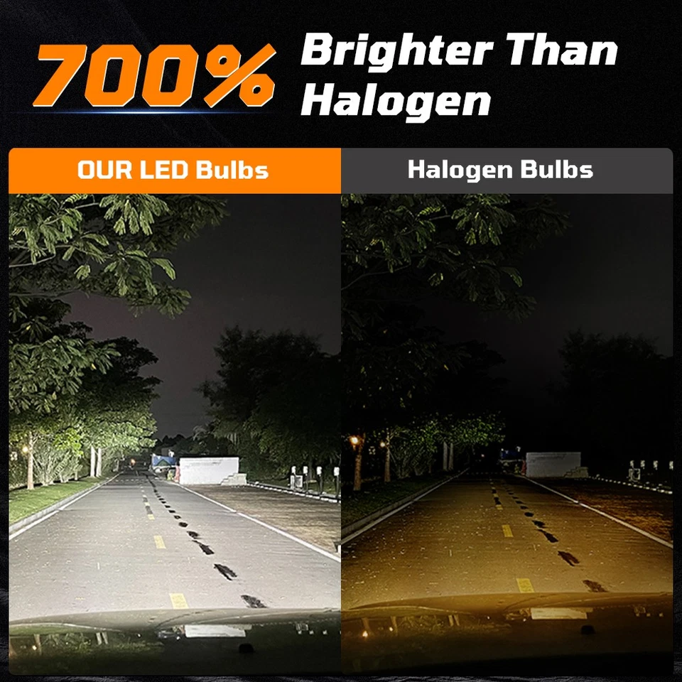 Para Suzuki TL1000S 1997-2001 TL1000R 1998-2003 1X H4 9003 HS1 LED Bombilla Faro Foto 4 de 4