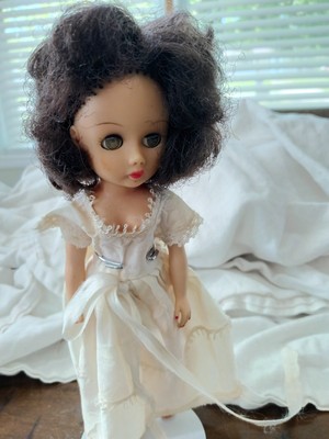 Vintage 1950s Cosmopolitan Little MISS GINGER 8.5'' Brunette Fashion Doll