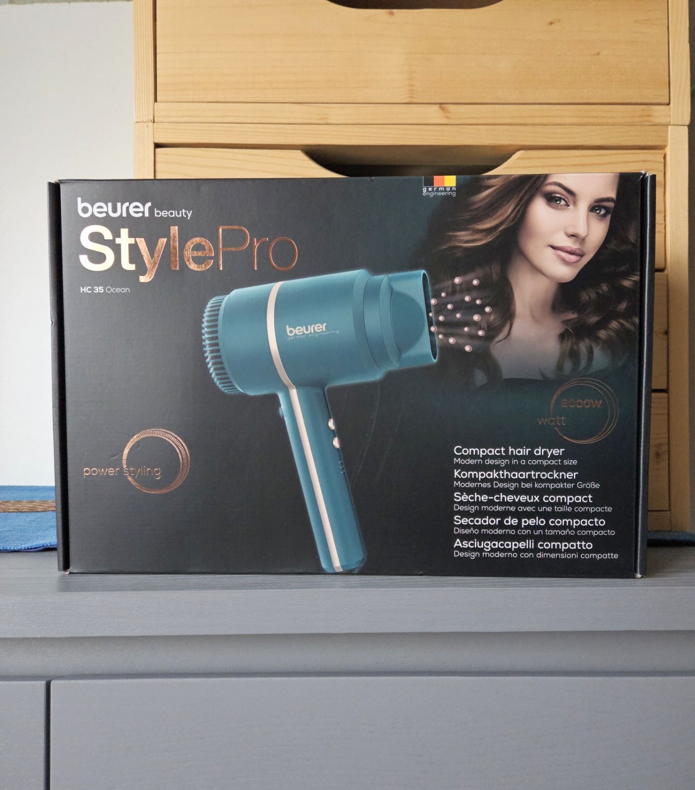 Asciugacapelli Beurer StylePro HC 35, nuovo!
