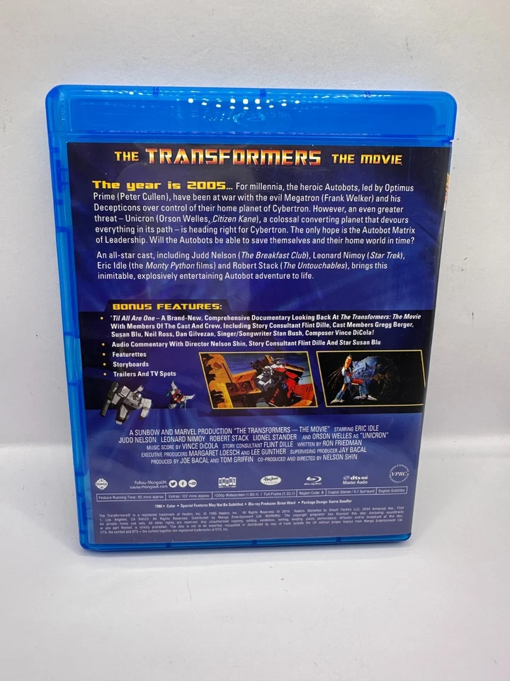 Transformers The Movie 30th Anniversary Blu ray - 2 Disc - Image 2 of 3