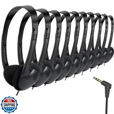 Waneni Kids Headphones Bulk 20 Pack for School Classroom Students Children To...