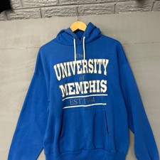 The University of Memphis EST 1994 Royal Blue Hanes Activewear Hoodie Sweatshirt