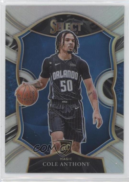 2020-21 Panini Select Concourse Silver Prizm Cole Anthony #75 1dq4