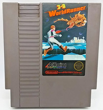 3D WorldRunner 5 Screw Nintendo Entertainment System NES  Authentic 1987 Akklaim